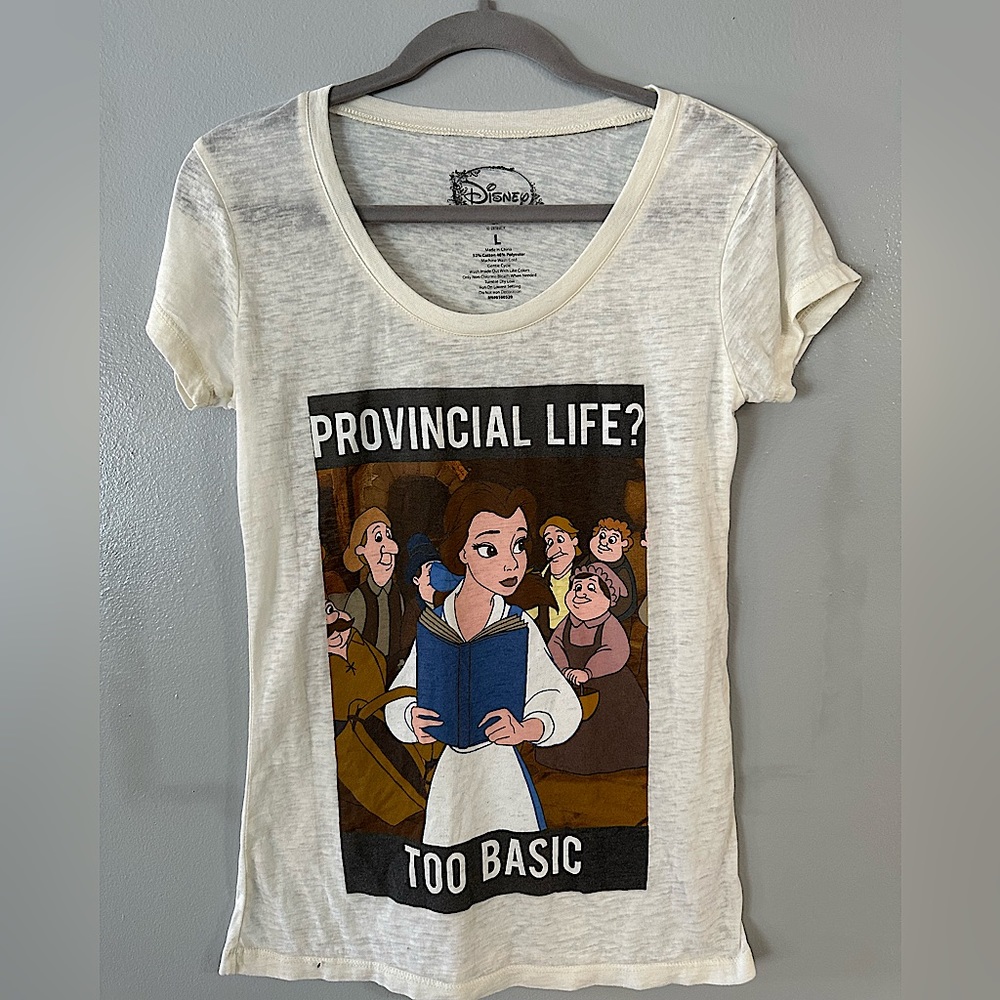 Disney Belle T-shirt Size L
